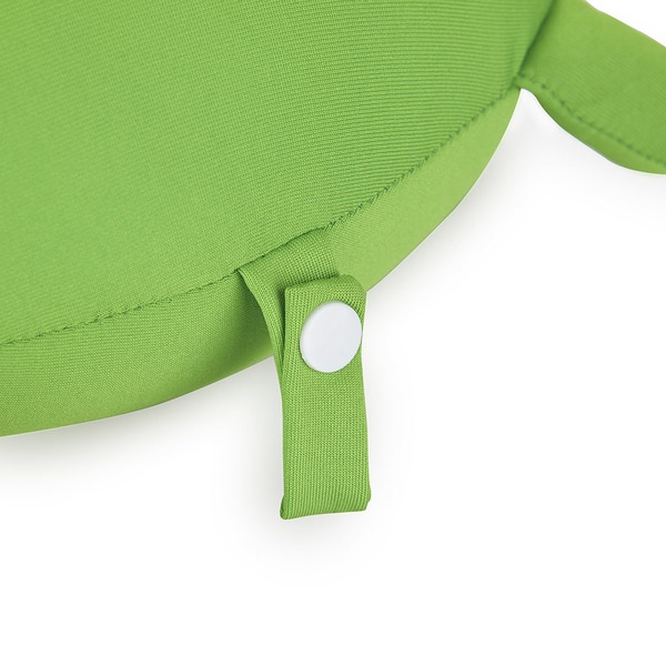 Balvi Cojín veraniego Summer Turtle Color verde Almohada en forma de tortuga de mar Poliéster