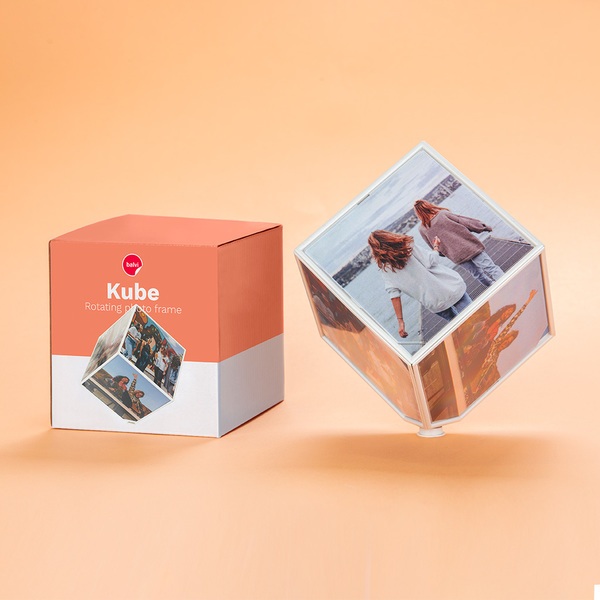 Balvi - Kube marco giratorio para 6 fotos de 15x15cm