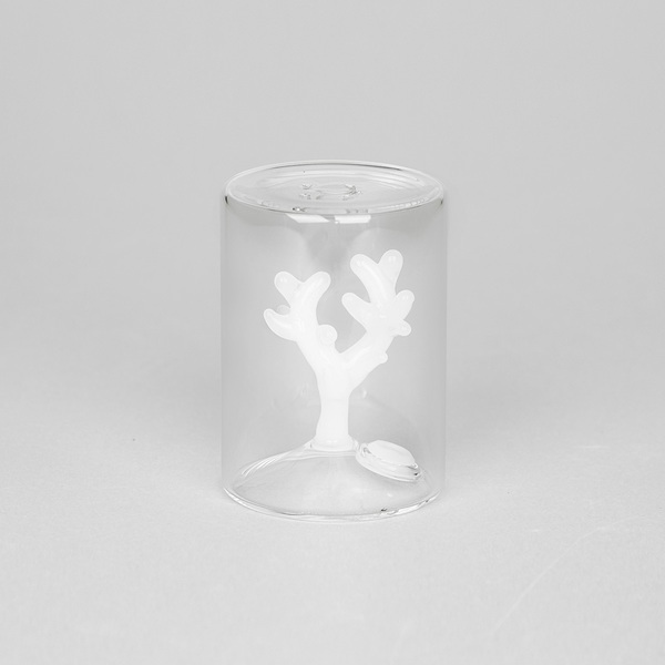 Balvi Salero Coral Color blanco Con figura en forma de coral Borosilicato