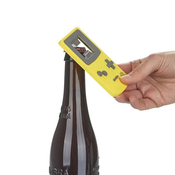 alvi Abrebotellas Start Game Color amarillo Magnético El regalo ideal para un gamer Plástico/metal 1