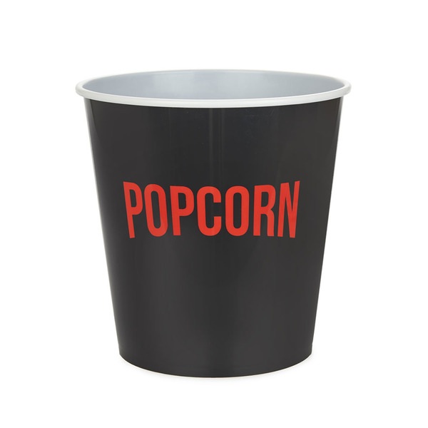 alvi Popcorn-Schale Streaming Farbe Schwarz Der unverzichtbare Begleiter für Filmnachmittage Polypro