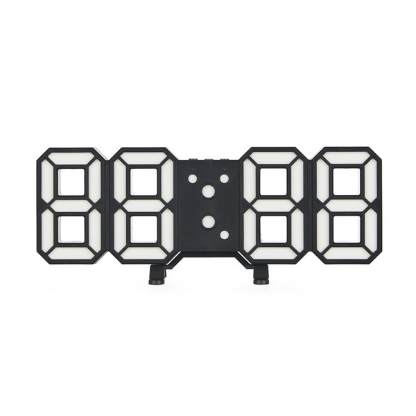 alvi Digitaler Wecker Farbe Schwarz Der Wecker im 80er-Jahre Design ABS-Kunststoff 8,5 x 21,3 x 3,5