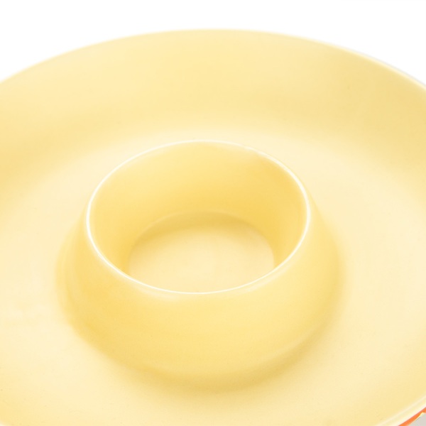 alvi Piatto per nachos The Mexican Colore giallo Sombrero messicano - Piatto a forma di sombrero mes