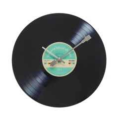 Balvi Wall clock Gratest Hits Black colour A different wall clock Glass 30 cm