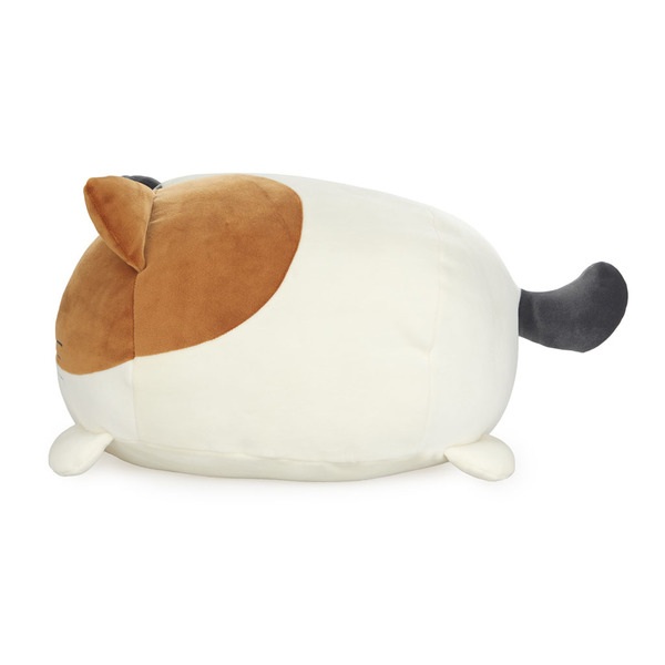 alvi Cojín Kitty Calico Color blanco, marrón y negro Un peluche de lo más blandito Poliéster 20x33x3
