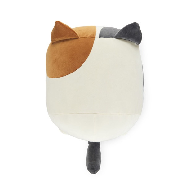 alvi Cojín Kitty Calico Color blanco, marrón y negro Un peluche de lo más blandito Poliéster 20x33x3