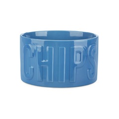 Balvi Plateau apéritif Chips Couleur bleu Un bol original et élégant 1 L Céramique 8,5x15x15 cm