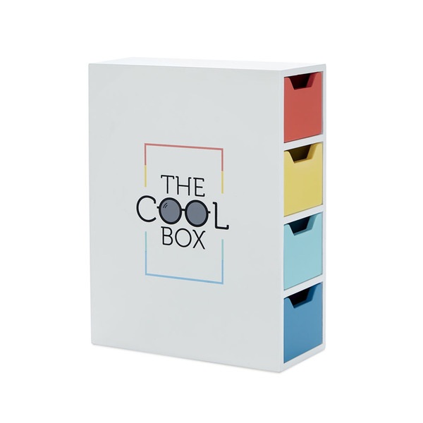 alvi Caja gafas de sol The Cool Box Color multicolor Cajita para almacenar y organizar todas tus gaf