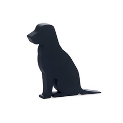Balvi Türhalter Canine Farbe Schwarz Der kleine Hund, der jede Tür stoppt 10,5 x 12 x 2,5 cm