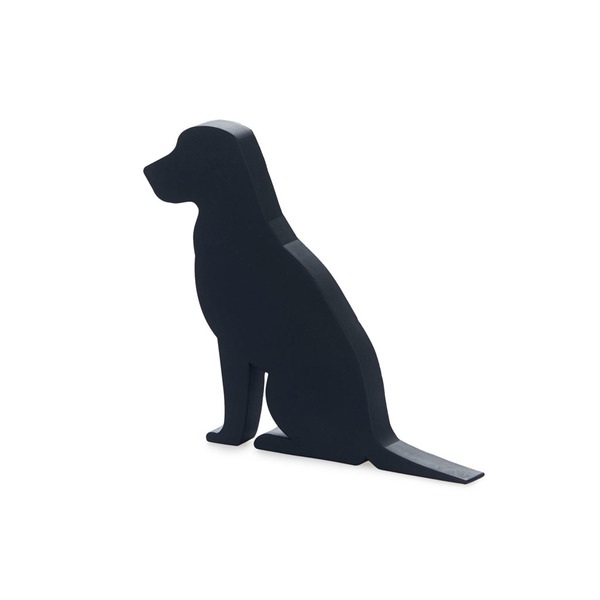 Balvi Türhalter Canine Farbe Schwarz Der kleine Hund, der jede Tür stoppt 10,5 x 12 x 2,5 cm