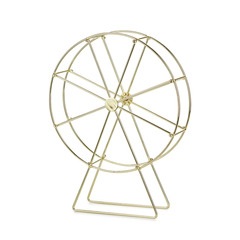 alvi Schmuckständer Golden Wheel Farbe Gold Einzigartiger Schmuckständer zur Aufbewahrung des Schmuc