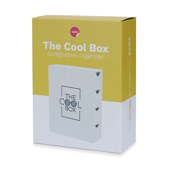 alvi Caja gafas de sol The Cool Box Color multicolor Cajita para almacenar y organizar todas tus gaf