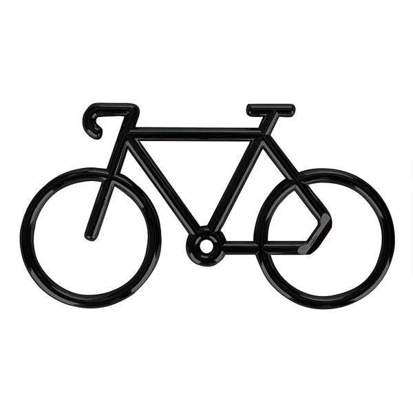 Balvi Abrebotellas Tourmalet Color negro En forma de bicicleta Metal
