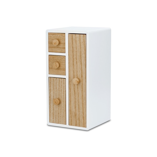 Balvi Caja joyero Attic Color Blanco Caja Joyero de diseño exclusivo y elegante Madera