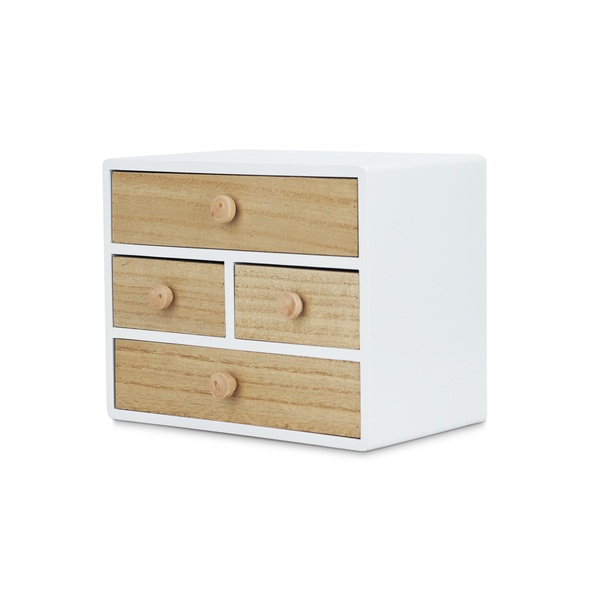 Balvi Jewellery box Loft White colour Beautiful and spacious Jewellery Box Wood
