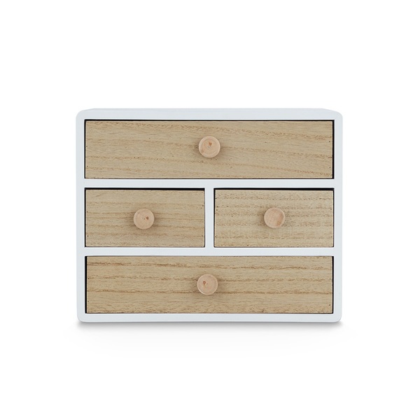 Balvi Jewellery box Loft White colour Beautiful and spacious Jewellery Box Wood