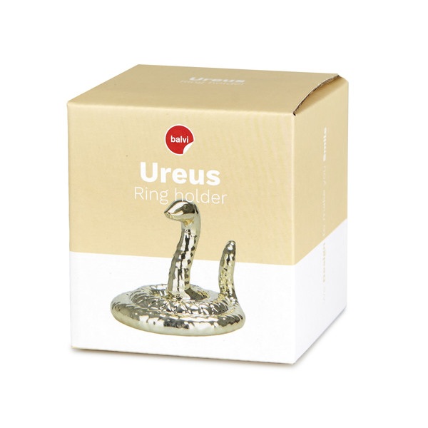 alvi Porta anillos Ureus Color Dorado Un soporte diferente para almacenar tus joyas, con un diseño ú