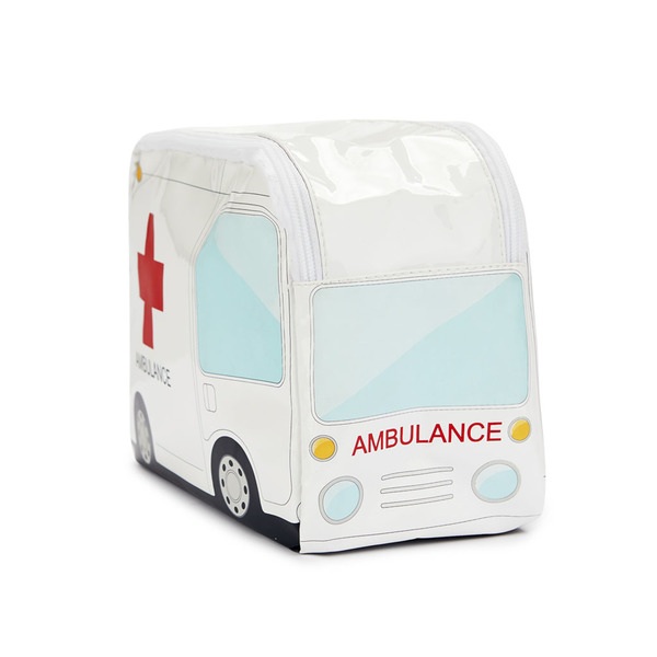 alvi Estuche medicamentos Ambulance Color blanco Neceser de medicamentos para poder incluir botiquin