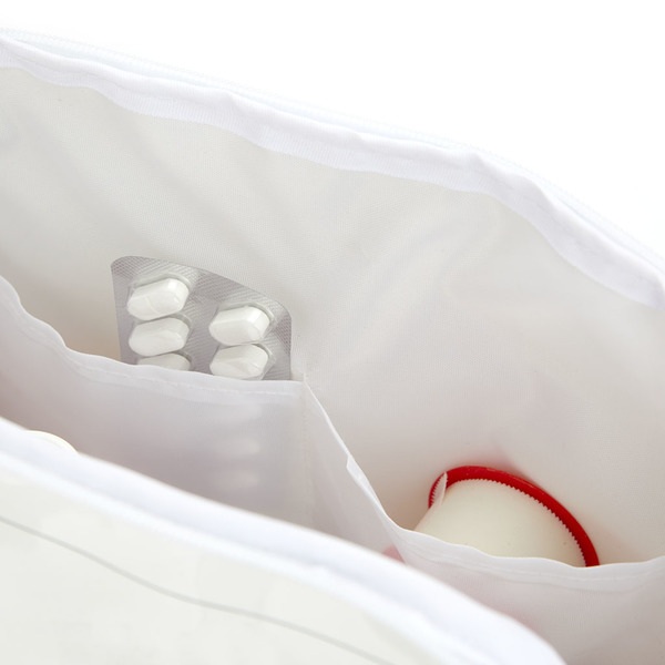 alvi Estuche medicamentos Ambulance Color blanco Neceser de medicamentos para poder incluir botiquin