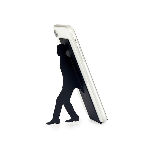 alvi Smartphone-Halter Too Many Apps Farbe Schwarz Geeignet für das Büro, den Schreibtisch, das Schl