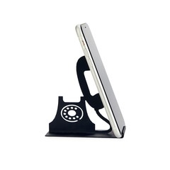 alvi - Riiing Balvi Smartphone holder Riiing Black colour Suitable for the office, desk, bedroom, or