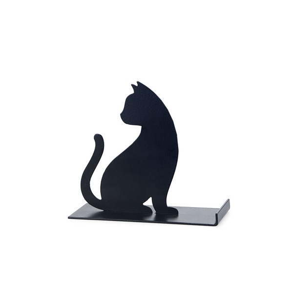 alvi Smartphone-Halter Feline Farbe Schwarz Geeignet für das Büro, den Schreibtisch, das Schlafzimme