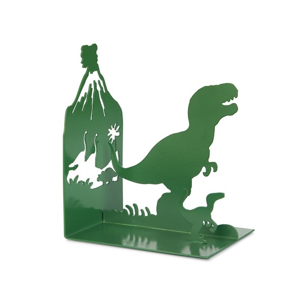 Balvi Sujetalibros Jurassic Color Verde Inspirado en los cuentos de dinosaurios Metal