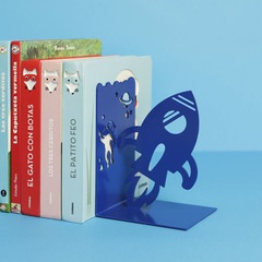 alvi - Space Walk Balvi Bookend Space Walk Blue colour Inspired by an adventurous journey into space