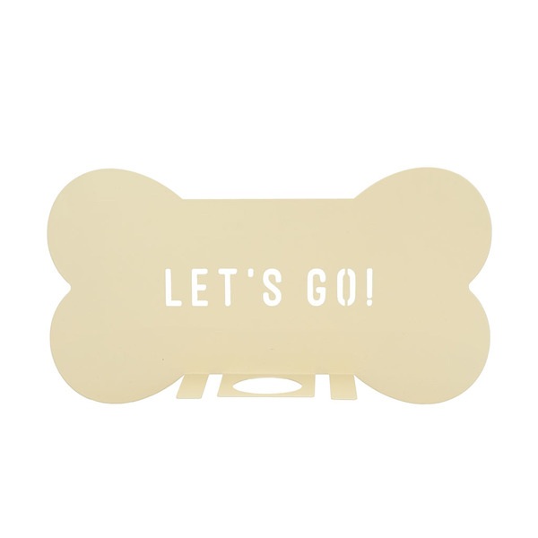 Balvi - Biscuit Balvi Pet accessories organizer Biscuit Cream colour Metal 38x20 cm