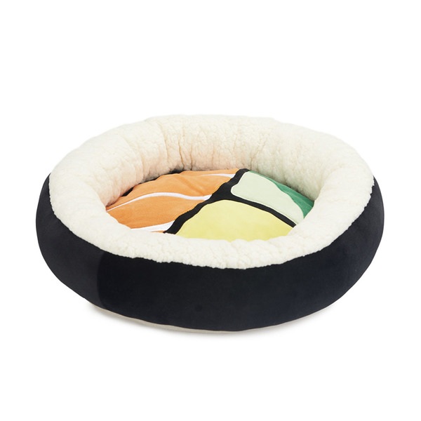 Balvi Letto per animalli domestici Kamaki Lavabile in lavatrice di min 6 kg Poliestere Ø50 cm