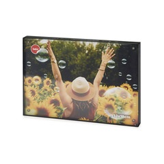 alvi - Candy Balvi Frame Candy Transparent magnetic picture frame without frame, with black sides Ac