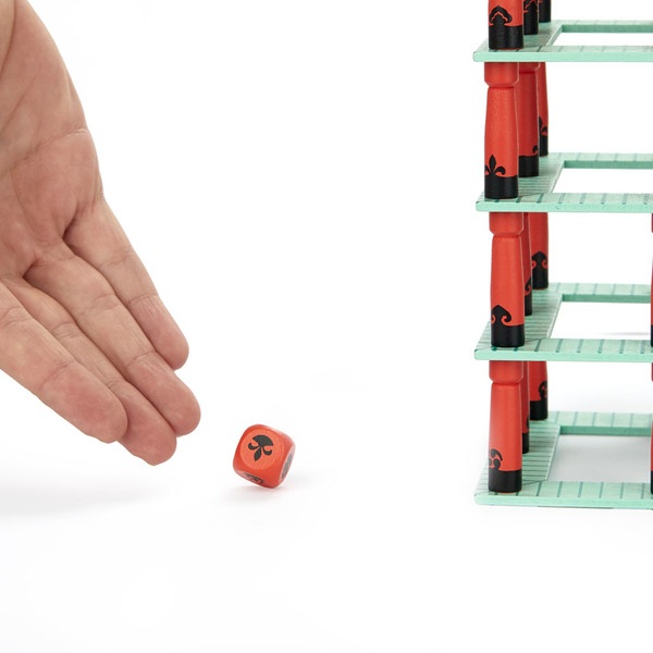 Balvi Juego de mesa equilibrio Jinja Juego de bloques al estilo japonés Madera