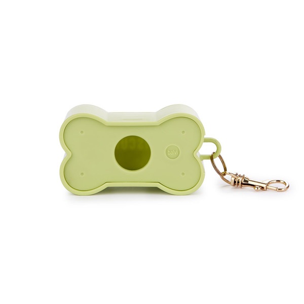alvi Porta sacchetti igenici per cani Biscuit Colore Verde Per le passeggiate con il tuo animale dom