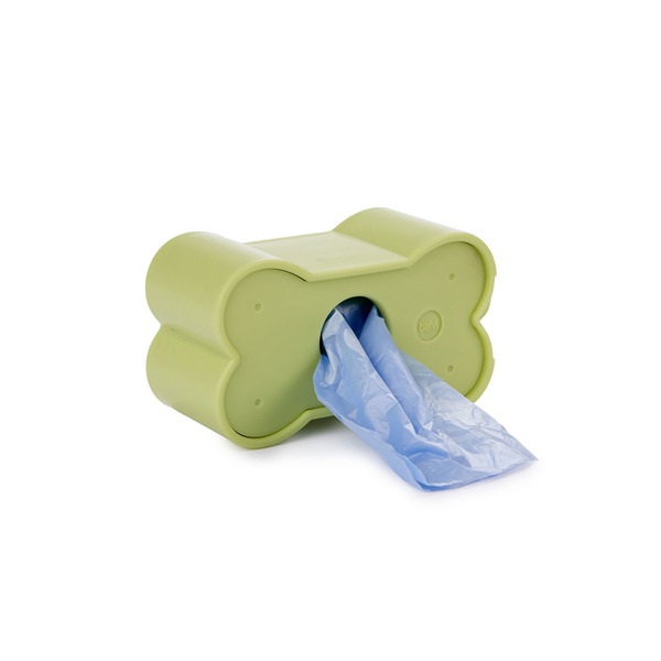alvi Porta sacchetti igenici per cani Biscuit Colore Verde Per le passeggiate con il tuo animale dom