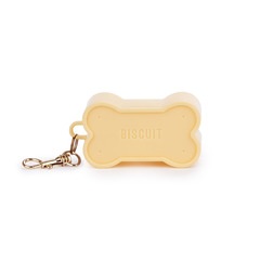 alvi - Biscuit Balvi Dog poop bag dispenser Biscuit Beige colour For walks with your pet Cookie-shap