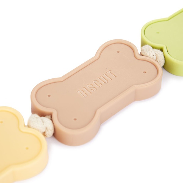 Balvi - Biscuit Balvi Dog leash Biscuit Lightweight, and shaped like dog cookies Plastic 108 cm