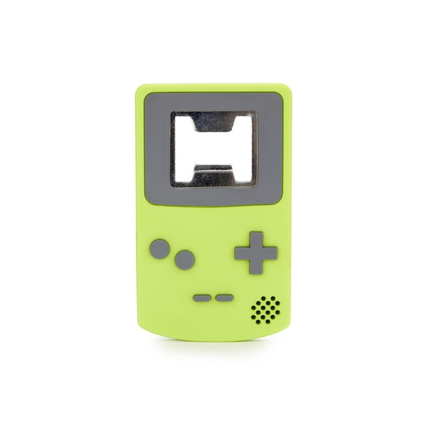 alvi Abrebotellas Start Game Color Verde Diseño divertido y colorido con forma de Game Boy Plástico/