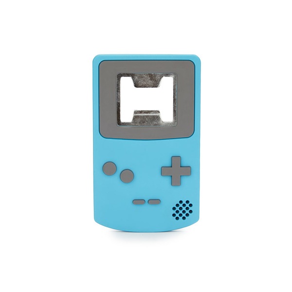 alvi Abrebotellas Start Game Color Azul Diseño divertido y colorido con forma de Game Boy Plástico/m
