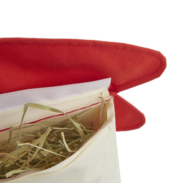 Balvi Bolsa heno Mushroom Comedero de tela con diseño de seta para pequeños roedores Poliéster