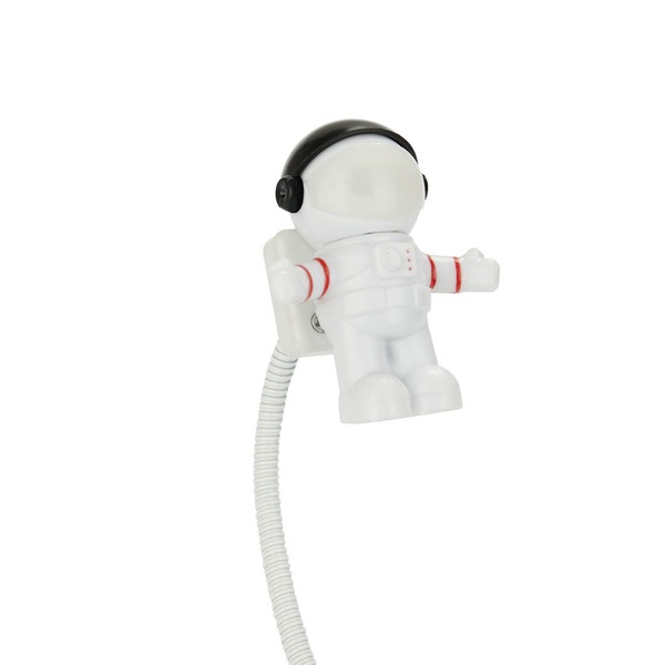 alvi-USB-Lampe Starman Farbe Weiß USB-Lampe mit flexiblem Arm zum genauen Ausrichten des Lichtstrahl