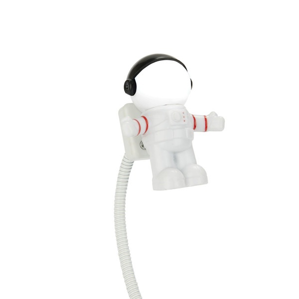 alvi-USB-Lampe Starman Farbe Weiß USB-Lampe mit flexiblem Arm zum genauen Ausrichten des Lichtstrahl