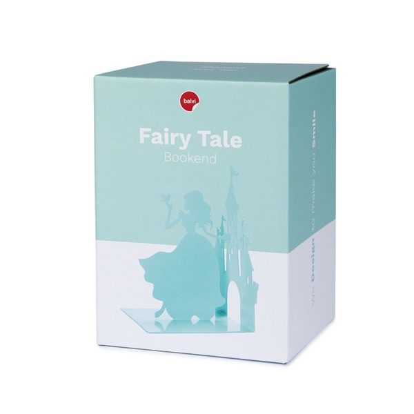 alvi Fermalibri Fairy Tale Colore Turchese Ispirato a Cenerentola, una principessa e il suo castello
