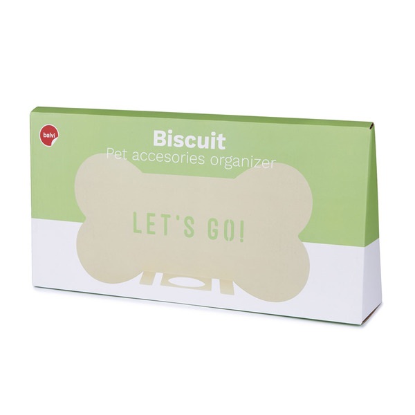 Balvi - Biscuit Balvi Pet accessories organizer Biscuit Cream colour Metal 38x20 cm
