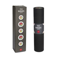 Balvi Jeu de dames Damakis Jeu de dames classique avec un design original inspiré des Sushis Bois