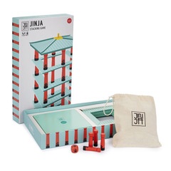 Balvi Juego de mesa equilibrio Jinja Juego de bloques al estilo japonés Madera