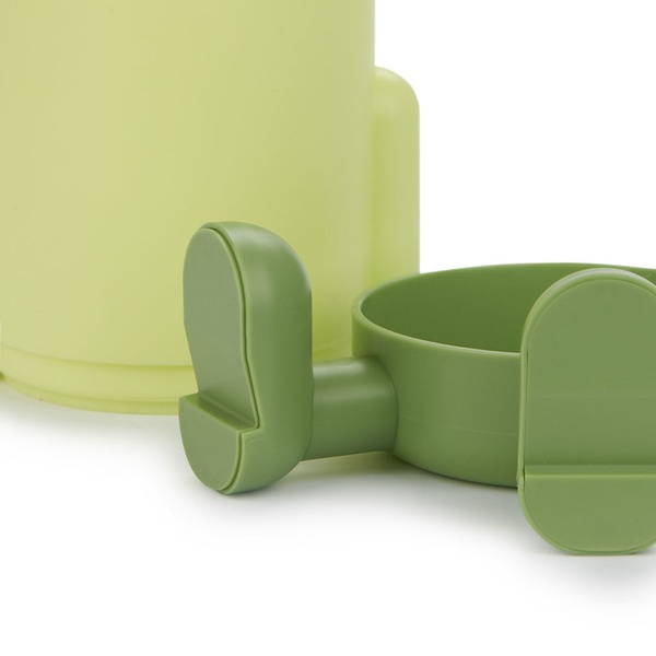 Balvi Portalápices Mr Sitty Color Verde Diseño colorido y original con dos compartimientos Plástico