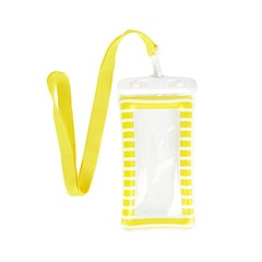 alvi Water-resistant case Phone Hut Yellow colour Floating Large capacity Includes lanyard to attach