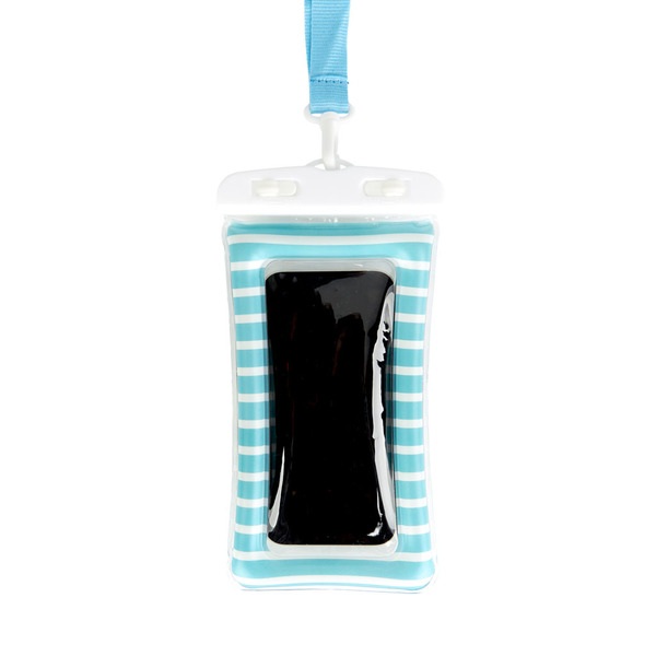 alvi Water-resistant case Phone Hut Turquoise colour Floating Large capacity Includes lanyard to att