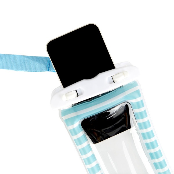 alvi Water-resistant case Phone Hut Turquoise colour Floating Large capacity Includes lanyard to att