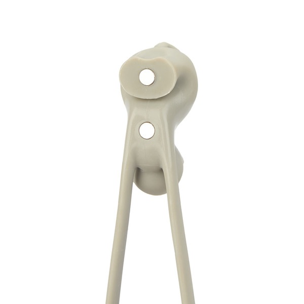 Balvi Pinza tostadora Meow Color Gris Imanes incluidos Pinza antiquemaduras Plástico PP